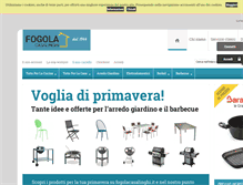 Tablet Screenshot of fogolacasalinghi.it